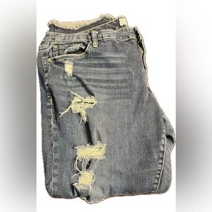 Woman’s jeans pants Torrid size 16 distressed torn boyfriend